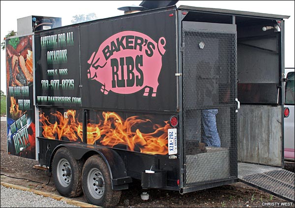 Barbecue truck