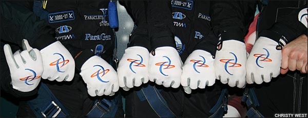 Skydive Chicago gloves