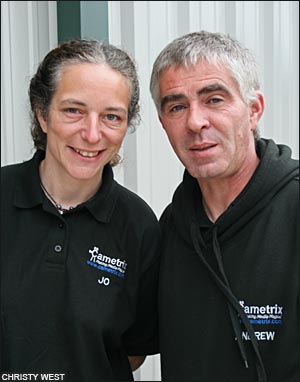 Jo Bell and Andrew Mansfield of Camscore