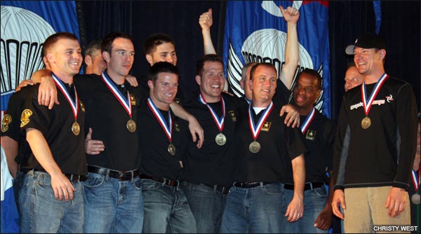 10-way gold medalists Golden Knights