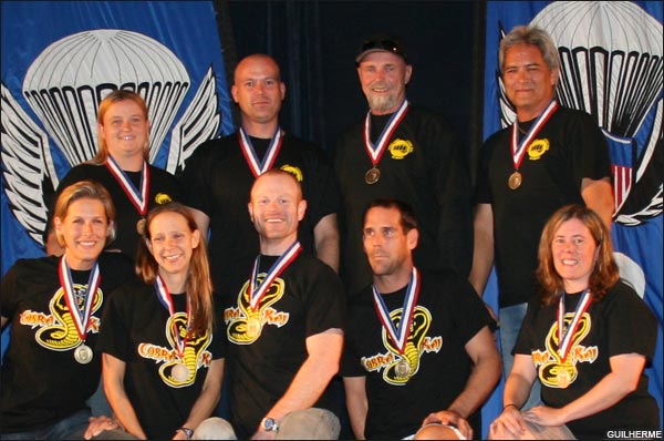 8-way intermediate gold medalists Perris Cobra Kai