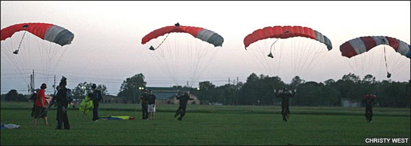 Team landing