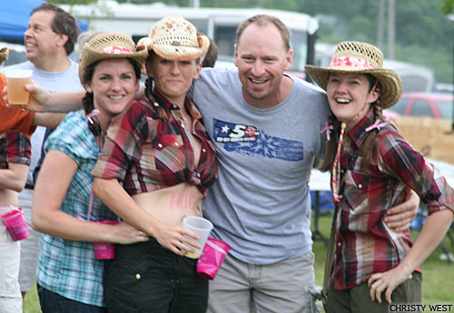 Brett and the Brit chicks