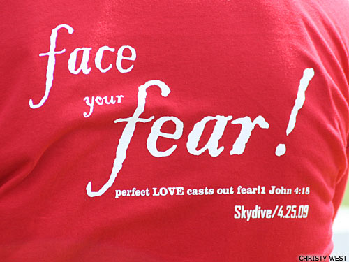 Face the fear shirt