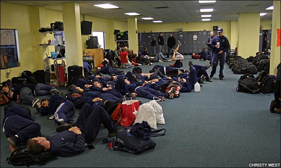 U.S. Air Force Academy conserving energy