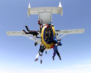 Sky diving specials