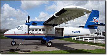 Photos of our Super Otter and Caravan's new paint scheme