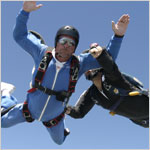 Solo Skydiver Training Program jump