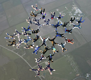 40-way skydive