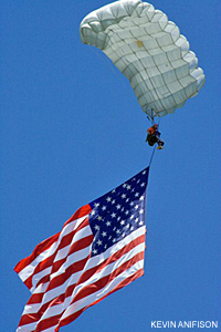 Flag jump