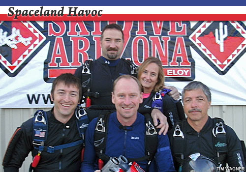 Spaceland Havoc, advanced 4-way competitors